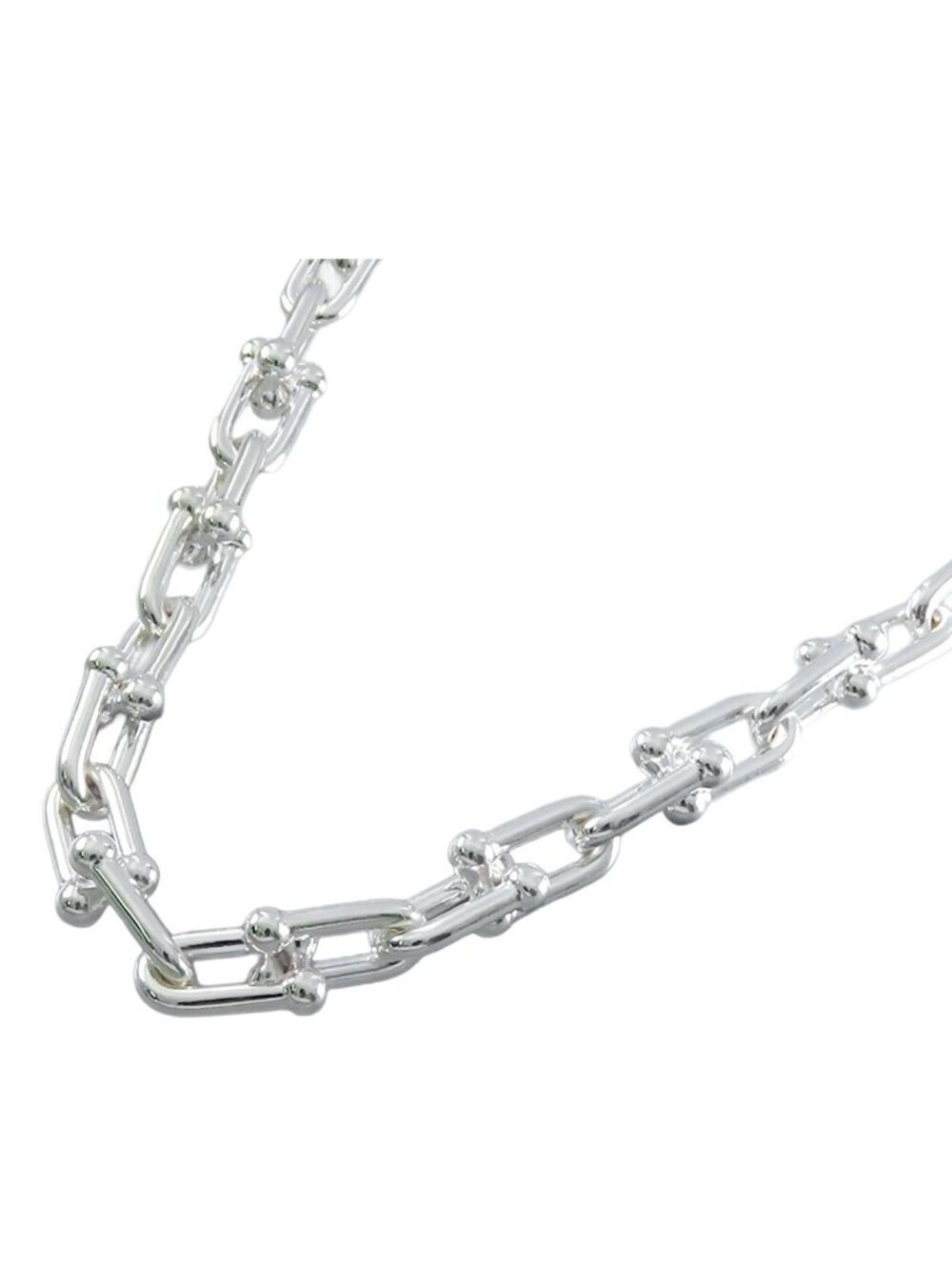 Tiffany & Co HardWear Small Link Necklace Silver Chain